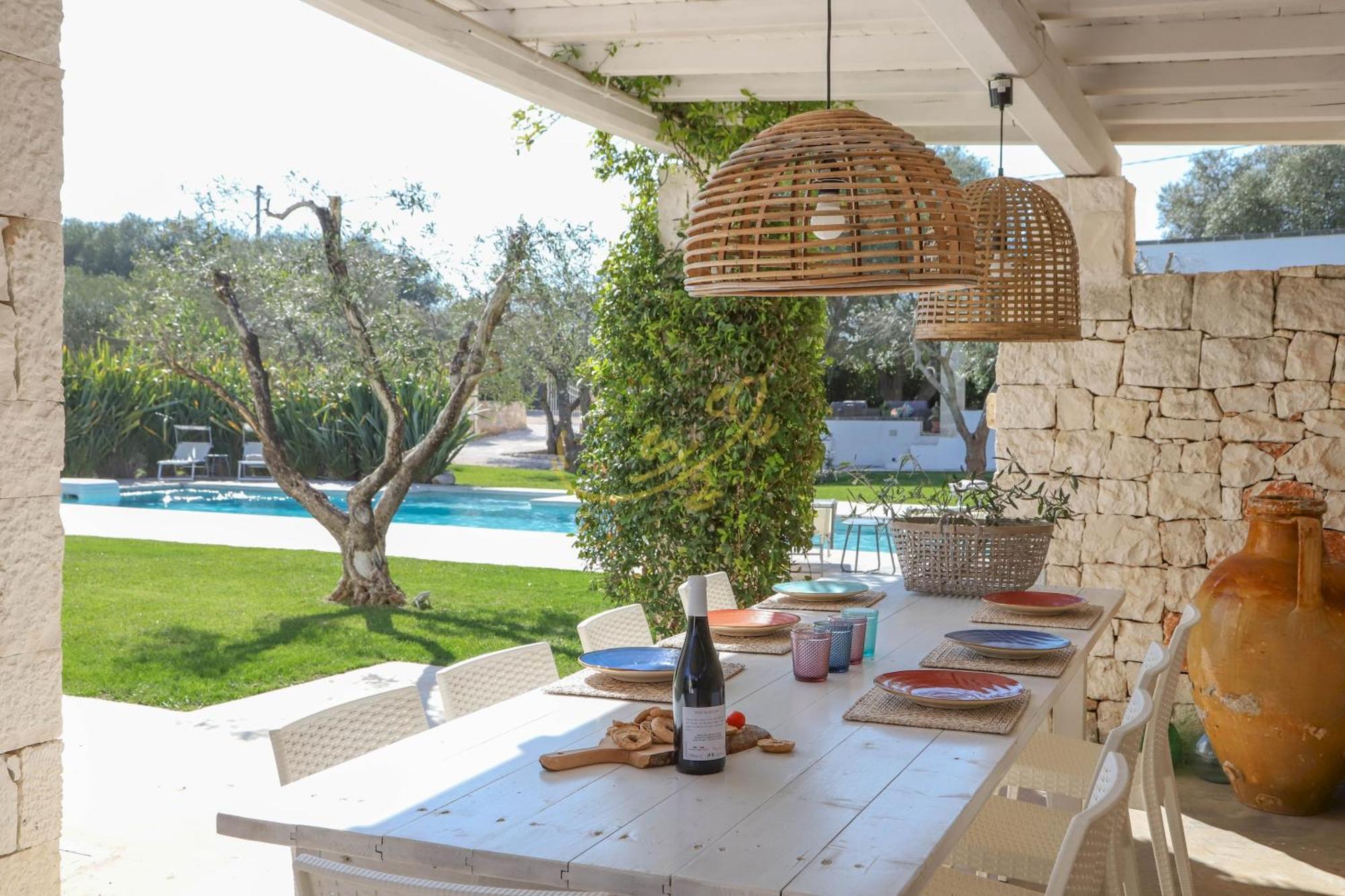 Td Dimora Del Giglio With Organic Garden With Pool Villa Ostuni Exterior photo